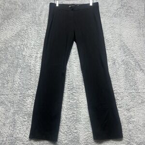 Betabrand Pants Womens Large Black Straight Trousers Yoga Casual Office Stretch